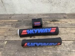 Skyway Bmx Pad Set Black Blue. Fixed Price $69.00.