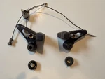 Vintage Shimano Deore Slr BR-MT62 Cantilever Brake Set Mtb Black Hybrid Touring. Fixed Price $30.00.