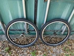 24" Wheelset, Sun Rhyno Lite,sealed Hubs (old School Vintage Bmx,gt,redline). Fixed Price $250.00.