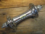 Suzue Sealed-bearing Front Hub, 36 Spoke Holes, Chrome, 1985, Old-school Bmx. Fixed Price $48.00.