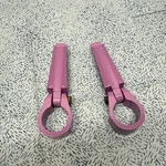 Nos Odyssey Forks Standers Puple Old School Bmx Gt Haro Freestyle Tioga Redline. Fixed Price $100.00.