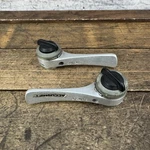 Vintage Suntour Accushift Power 6 Speed Down Tube Shifter Set Silver Japan. Fixed Price $32.99.