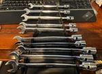 Snap-on Fhom 10-19MM 6/12-POINT Metric Flex-head/open-end Combination Wrench Set. Fixed Price $529.95.