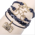 Women Vintage Bracelet Camera Bike Surfer Arm Jewelry Chain Wow. Fixed Price $7.16.