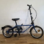 Vtg 80S Dahon Bike Portable 5 Speed Folding Compact Travel Rv Blue Bicycle. Fixed Price $250.00.