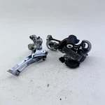Suntour Xce Accushift 4050 Rear Derailleur Lot Shimano FD-2300 31.8 Clamp A30. Fixed Price $20.99.
