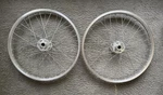 Vintage Old School Bmx Araya 7L Rims With Sansin Hubs 20X1.75 Rare. Fixed Price $550.00.