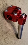 New Bmx Freestyle Bicycle Gooseneck Stem 22.2MM Red. Fixed Price $24.99.