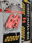 Mcs Red Chain Tensioners Fit Bmx Bike 3/8" Alloy S&m Gt Se Dk Hutch Raceinc New. Fixed Price $21.99.