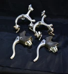 Vintage 1980S Shimano Side Pull BR-Z64 Brake Caliper Set W/ Levers. Fixed Price $34.50.