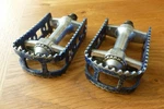 Old School Bmx Sr MP-130 Pedals, Pair, 9/16, Blue. Fixed Price $73.88.