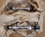 New Campagnolo 1251 Gran Sport Nuovo Tipo Low Flange Hubset Nos. Fixed Price $249.95.