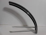 Hercules Raleigh Phillips Bicycle Black Front Fender Rain Gutter -VTG60-70S 26". Fixed Price $22.00.
