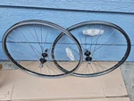 Vintage Inch 36H Araya RX-7 26X1.50 Mountain Bike Wheelset Blue Joytech Hubs. Fixed Price $110.00.