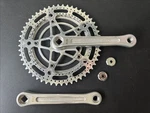 Vintage Stronglight 105 Bis Crankset - 9/16" X 20 170MM 52/40 (please Read). Fixed Price $149.99.