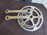 Campagnolo Nuovo Record Crank Set 170 42/52 Road Racing Vintage Bicycle. Fixed Price $175.00.