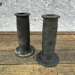 Vintage Fuan Bmx Handlebar Grips Pair Black Flanged Taiwan Old School 1980S Cut. Fixed Price $20.89.