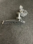 Suntour Nos Compe - Front Derailleur 28.6 Clamp Double Silver Vintage. Fixed Price $35.00.