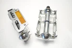Hti - #33A Bicycle Steel Rat Trap Platform Drop Reflector Pedals 9/16 X 20 Tpi. Fixed Price $35.00.