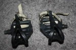 390 Bike Pedal Set 9/16" With VP-709 Toe Trap Left & Right. Fixed Price $17.99.
