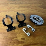 Buckeye VP-706 Toe Clips With Straps / Bolts For Road Track Bikes Vintage. Fixed Price $9.99.