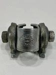 Vintage Ideale Seat Clamp Made France For Single Rail Leather Saddle 60S 70S. Fixed Price $39.99.