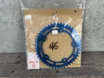 Schwinn Approved Japan Bmx Chainring Nos Vintage 46T 130 Bcd Old School Blue. Fixed Price $199.00.