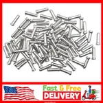 100 Bike Cable End Cap Silver Brake Shifter Wire Crimp Mountain Bicycle Aluminum. Fixed Price $6.25.