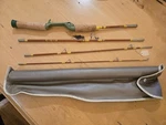 Wright & Mcgill Trailmaster 6FT 3IN Fishing Pole Rod Antique No. 4TMC. Fixed Price $200.00.