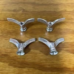 4 Nos Shimano Bicycle 3/8" 26 Thread Wing Axle Nuts Schwinn Wheel Rim Hub. Fixed Price $14.99.