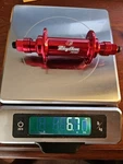 Crupi "rhythm" 36 - Hole Front Hub (red) New Bmx/track/fix Gear /single Speed. Fixed Price $59.99.