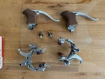 Suntour Superbe Pro Caliper Brake Set New Type Small Lever. Fixed Price $175.00.