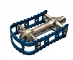 Mks BM-7 Alloy Anodized Mtb Bmx Old School Flat Bike 9/16" Pedal Blue. Fixed Price $39.90.