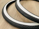 New Pair Of 26X2X1 Schwinn S7 White Wall Tires 26" 1-3/4. Fixed Price $55.99.