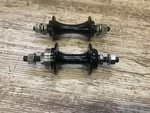 Old School Bmx Joytech Hub Set Black 36 Hole 3/8TH Axles. Fixed Price $129.99.