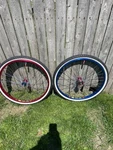 26" Bmx Rims W/bullseye Hubs. Fixed Price $1200.00.