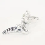 Nos Suntour Comp V Front Derailleur 28.6 Clamp Double Bottom Pull Top Normal. Fixed Price $23.74.