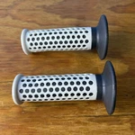 Old School Bmx Bike F1 Style Dot Grips Black/white Fuan Gt Redline Haro Ogk Nos. Fixed Price $64.99.