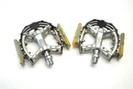 VP-747 Bmx Mtn Bicycle Xc Type Platform Reflector Pedals 9/16 20 Tpi. Fixed Price $39.00.