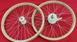 Old School Hutch Sst Hubs Acs Z Rims Woody Itson Bmx Freestyle Bike Wheels Set. Fixed Price $5999.99.
