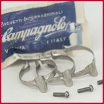 Nos Campagnolo Top Tube Cable Clips Vintage Steel Clamps Guides Old Brake #649. Fixed Price $59.00.