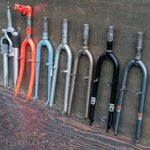 Vintage Threaded 1/8" Mtb Bike Fork 26" Wheel Cantileverbrake Bicycle Nos Kona. Fixed Price $220.00.