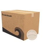 Bagasse Pfas-free Dinnerware, Plate, 10 Dia, 3-COMPARTMENT, Tan, 500/CARTON. Fixed Price $112.90.