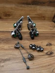 Shimano Deore Dx Cantilevers Brakes BR-M650 Via Japan Set For Mtb. Fixed Price $38.00.