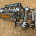 1970S Lyotard 136R Rat Trap Road Bike Pedals English Thread Vintage French Made. Fixed Price $25.00.