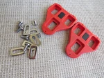 Look Pedals Clipless Cleats Road Touring Racing Fixie Bicycle+bolts. Fixed Price $15.00.