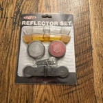 Vintage Pti Bicycle Reflector Set 29501T New Old Stock. Fixed Price $19.00.