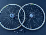 Vintage Campagnolo Record 700C Roadbike Wheels 1035 Hubs Mavic MA40 Rims Regina. Fixed Price $695.00.