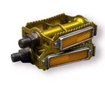 School Bmx Mks BM-5 1/2 Pedals Gold. Fixed Price $100.00.