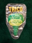 Trico Memoflex Gel Bicycle Saddle Pad, Regular, Green, New In Package. Fixed Price $6.00.